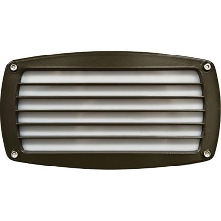 DABMAR LIGHTING Step Light Striped 12W 60 LED G24 - 120-277V; Bronze DSL1088-BZ